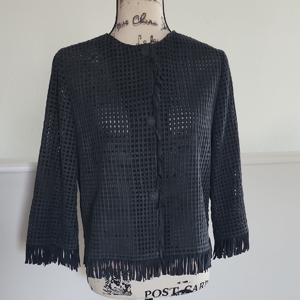 Italian Suprema Collection leather jacket